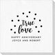 Confetti Dots True Love Deville Napkins Image 2 of 2